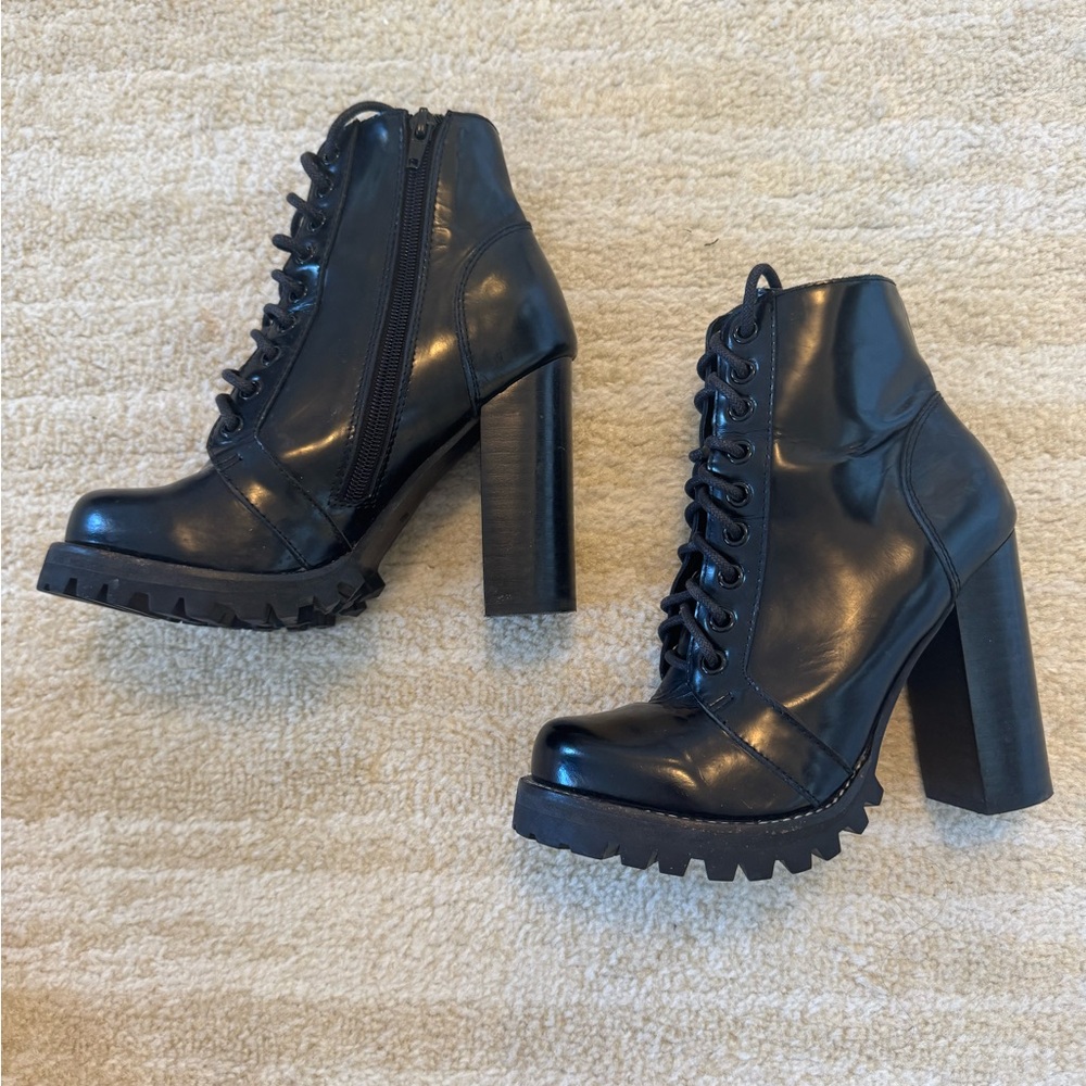 Jeffrey Campbell Sz 6 Legion Lace-Up Boot